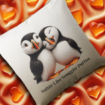 Cute Nuthin' Like Snugglin' Puffins