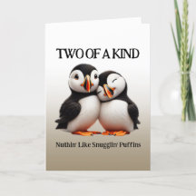 Cute Nuthin' Like Snugglin' Puffins