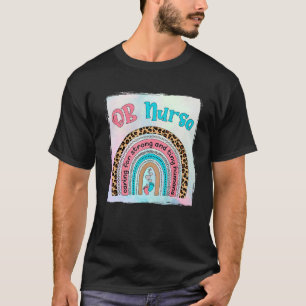 Cute Ob Nurse Rainbow Obstetrics Ob Gyn Labour Del T-Shirt