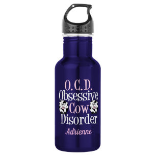 Cute Obsessive Cow Disorder 532 Ml Water Bottle
