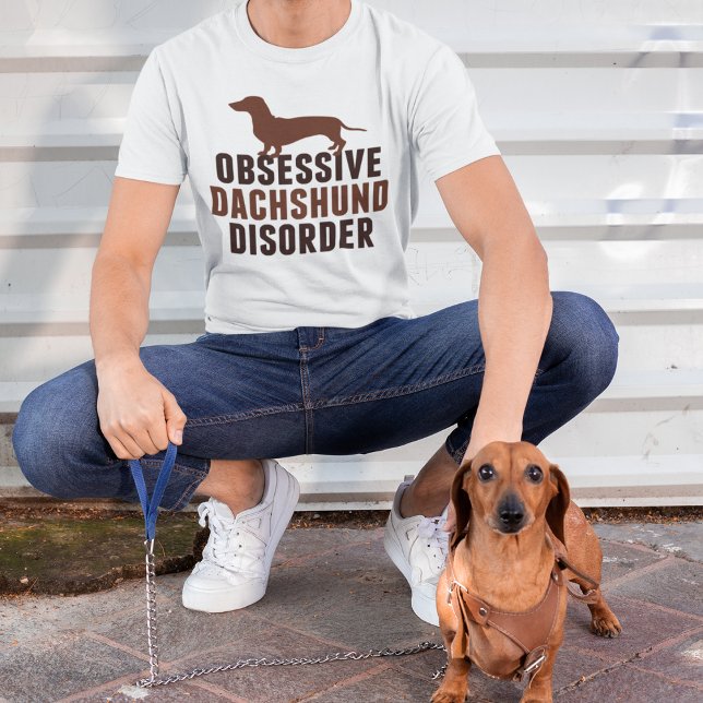 Cute Obsessive Dachshund Disorder T-Shirt (Creator Uploaded)