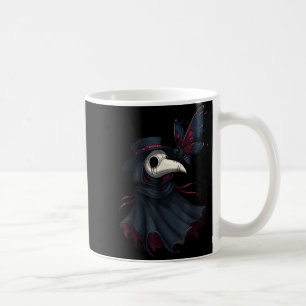 Cute Occult Mask Doctor Face Plague Cottagecore Go Coffee Mug