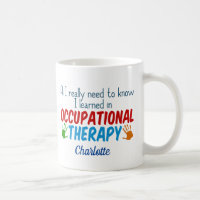 Cute Occupational Therapist Personalised OT