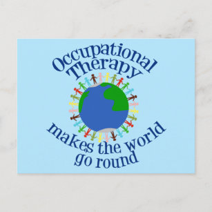 Cute Occupational Therapy Postcard