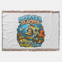 Cute Ocean Adventure Humor, Funny Sloth Diving art
