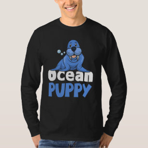 Cute Ocean Animal Lover Sea Lion Ocean Puppy Seal T-Shirt