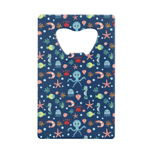 Cute Ocean Sea Life Pattern (Front)