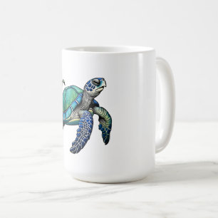 CUTE OCEAN SEA TURTLE COFFEE MUG