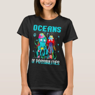 Cute Oceans Of Possibilities Summer Reading 2022 J T-Shirt