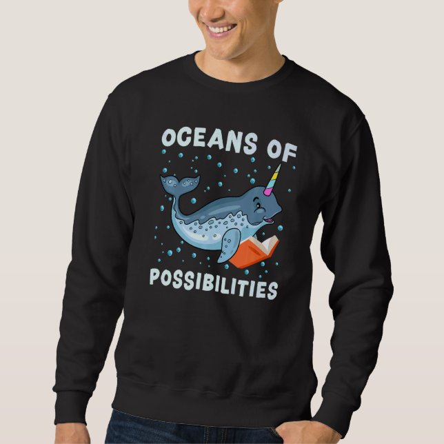 Cute Oceans Of Possibilities Summer Reading 2022 N Sweatshirt (Front)