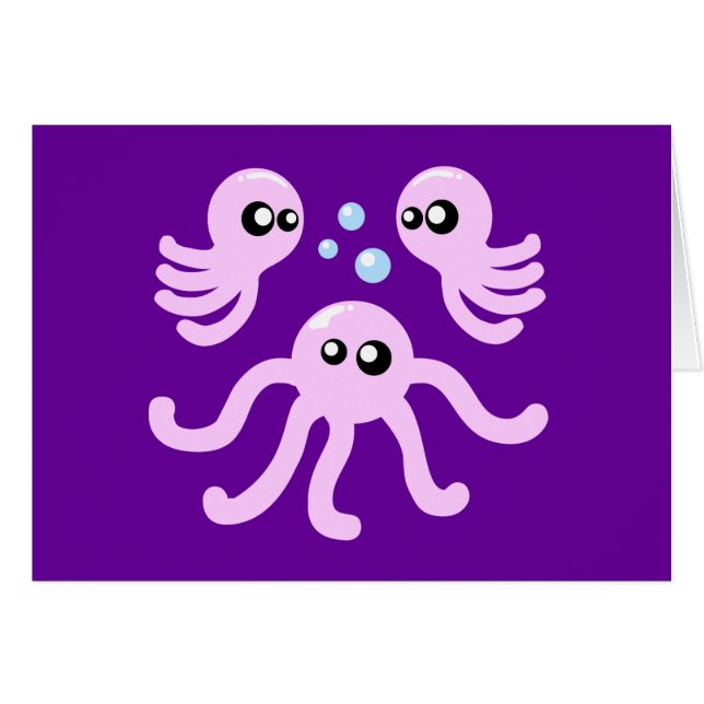 Cute Octopus (Front Horizontal)