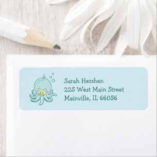 Cute Octopus Baby Shower Kawaii