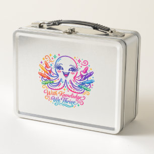 Cute Octopus Back to School Lunch Box