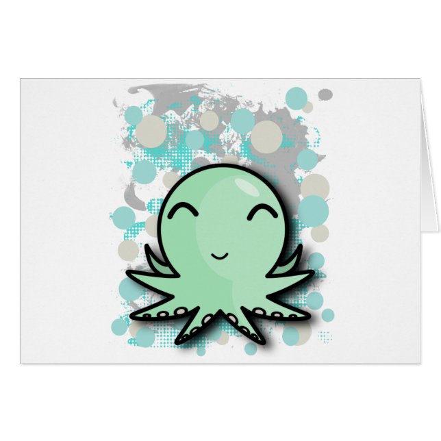 cute octopus design (Front Horizontal)