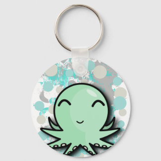 cute octopus design key ring