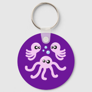 Cute Octopus Key Ring