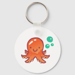 CUTE OCTOPUS KEY RING