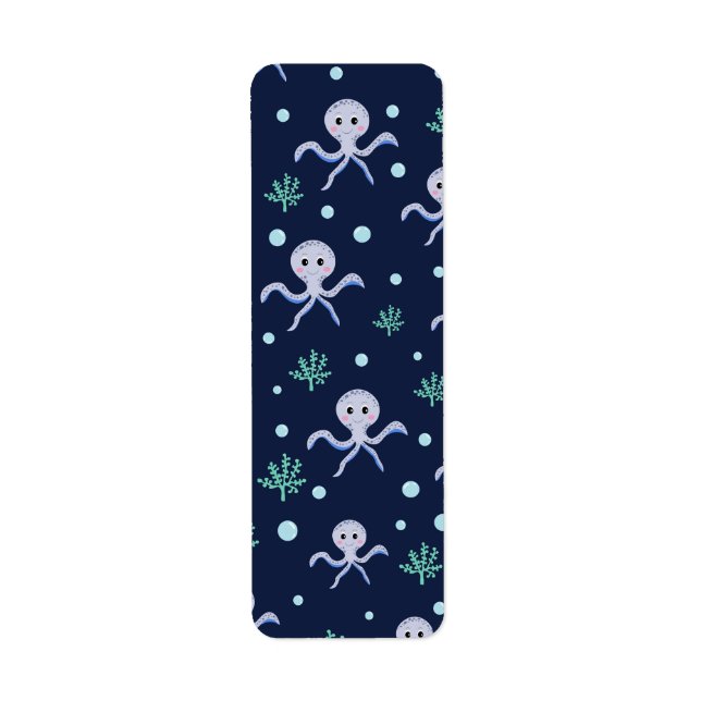 Cute Octopus Pattern (Front)