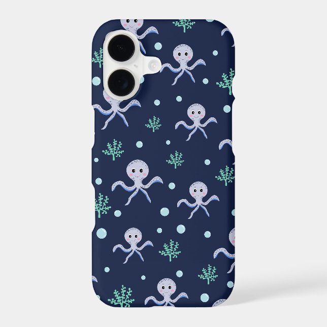 Cute Octopus Pattern (Back)