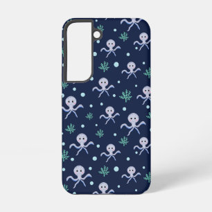 Cute Octopus Pattern Samsung Galaxy Case