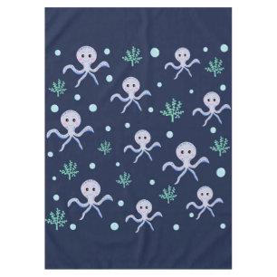 Cute Octopus Pattern Tablecloth