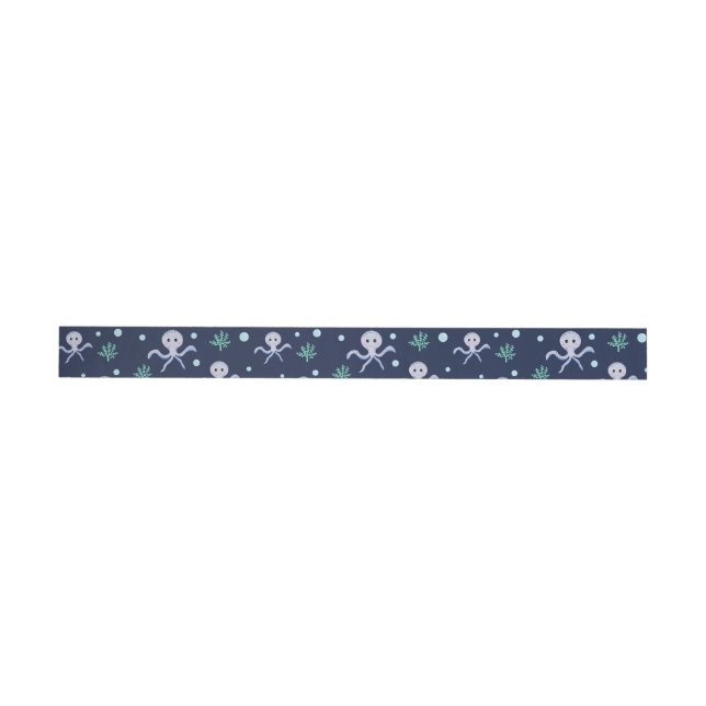 Cute Octopus Pattern Wrap Around Label (Individual)