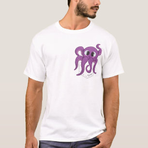 Cute Octopus Pocket Light T-Shirt