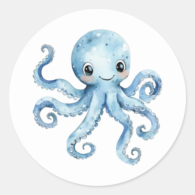 Cute Octopus Stickers (Front)