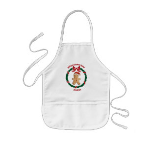 Cute Official Cookie Tester Christmas Kids Apron