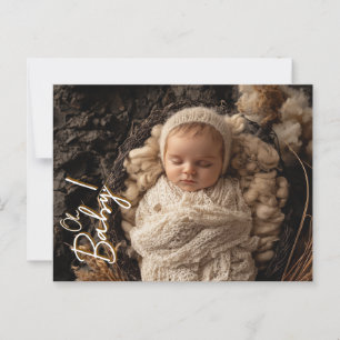 Cute Oh Baby! Neutral postcard