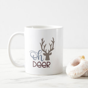 Cute Oh Deer Coffee Mug