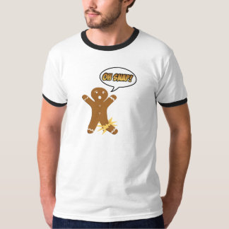 Cute Oh Shap Gingerbread man thanksgiving t-shirts