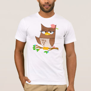 Cute Olivia VonHoot Cartoon on T-Shirts