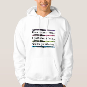 Cute Once Upon A Time Flute Hoodie