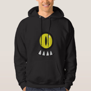 Cute One Eye Monster Face Men's Women's Costume Ha Hoodie
