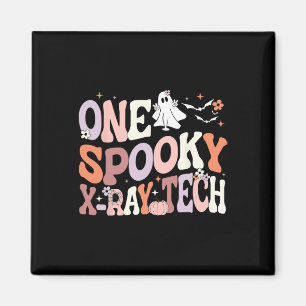 Cute One Spooky X-ray Tech Radiology Technician Ha Magnet