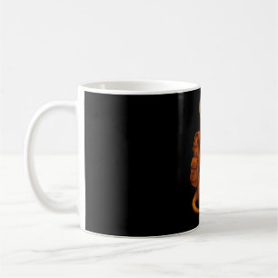 Cute opossum backpacker camping hiker forest coffee mug