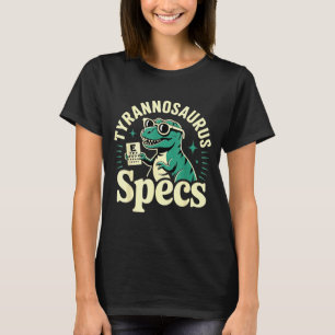 Cute Optometry Dinosaur Optometrist Optician T-Shirt