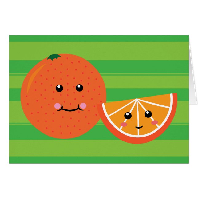 Cute Orange (Front Horizontal)