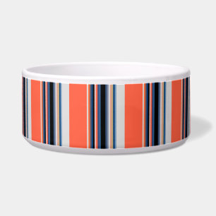 Cute orange blue stripes