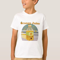 Cute Orange Juice Box