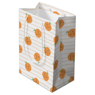 Cute Oranges Print - Gift Bag