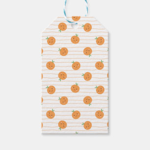 Cute Oranges Print - Gift Tags
