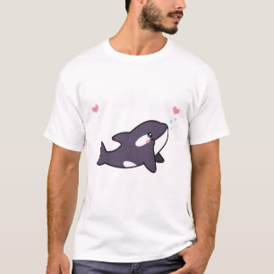 Cute Orca Pandas Of The Sea Funny T-Shirt
