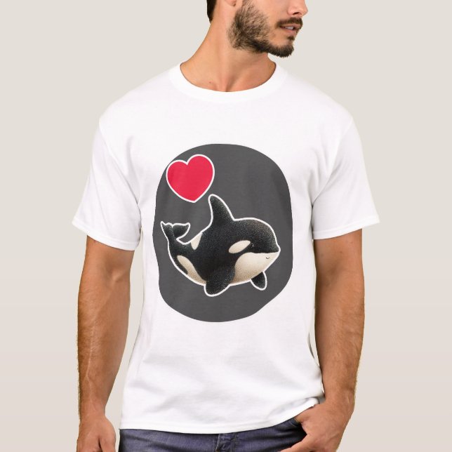Cute Orca T-Shirt (Front)