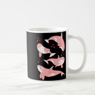 Cute Orca Whale Marine Biologist Sea Animals Valen Coffee Mug
