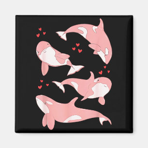 Cute Orca Whale Marine Biologist Sea Animals Valen Magnet