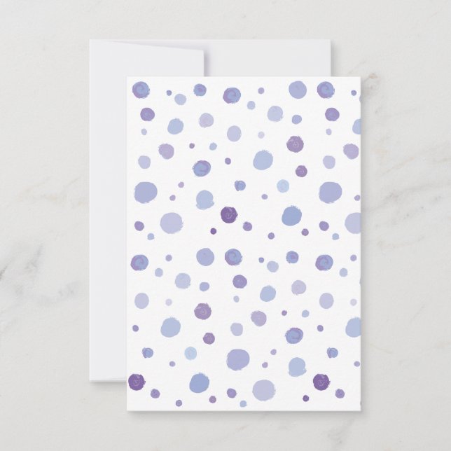 Cute Organic Brushstroke Dot Artwork (Front)
