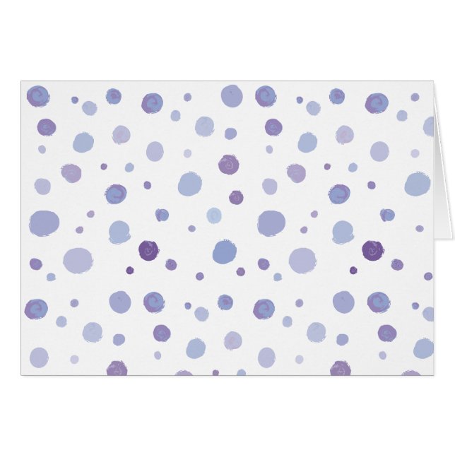 Cute Organic Brushstroke Dot Artwork (Front Horizontal)