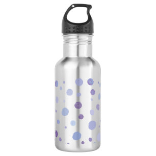 Cute Organic Brushstroke Dot Artwork 532 Ml Water Bottle